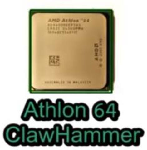 AMD: procesador Atholon 64 clawHammer
