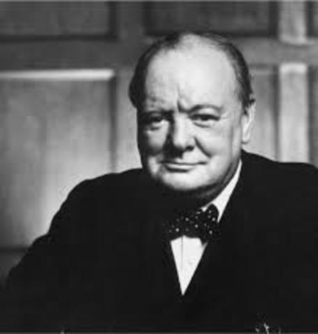 Winston Churchill becomes Prime Minister of Britain
