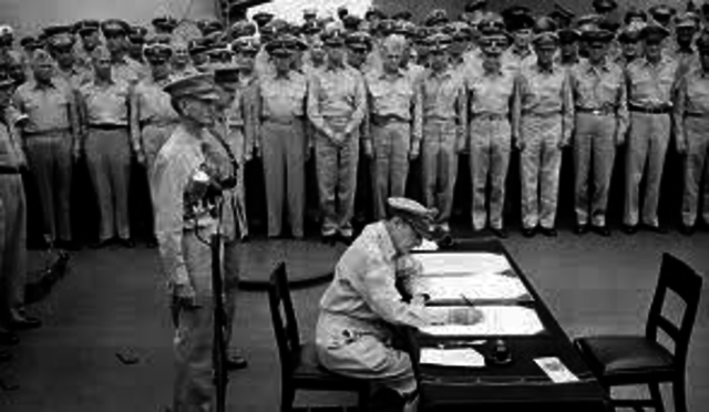 Japanese surrender- End of WWII