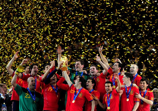 España campeona del mundo en futbol.