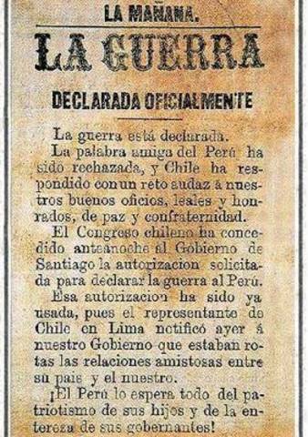 Comienzo de la guerra