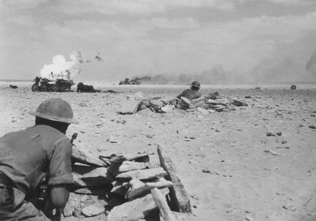 Followinfg the battle of El Alamein