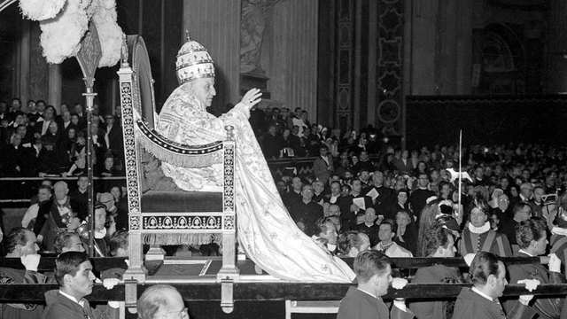 Pope John XXIII opens Second Vatican Council