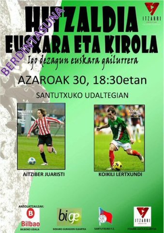 Santutxuko hitzaldia