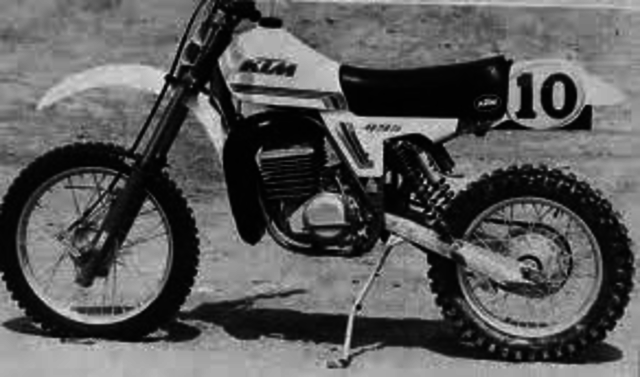 The First Dirt Bike made