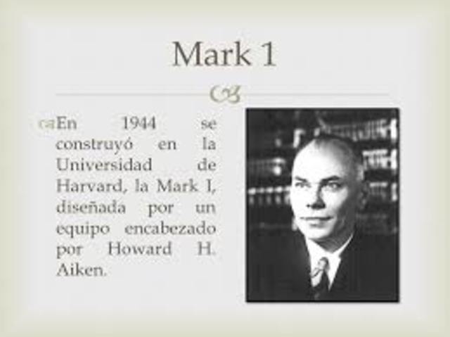 1937 HOWARD H. AIKEN CONFIGURA LA PRIMERA COMPUTADORA ELECTRMECANICA ( HARVARD MARK-1)