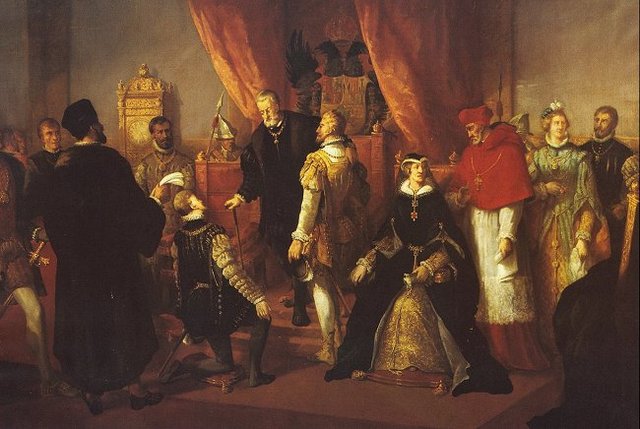 Carlos de Augsburgo fue nombrado emperador de Alemania.