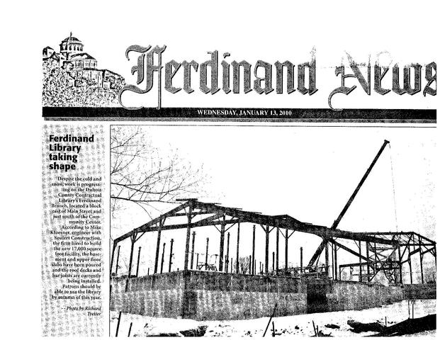 New Library Taking Shape