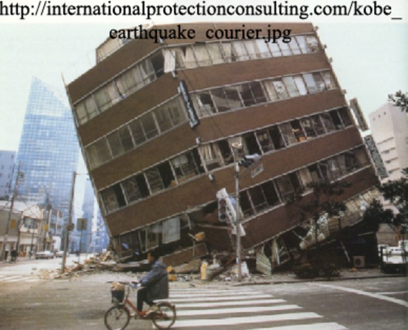 earth quake hit kobe japan