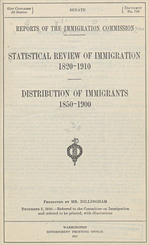 The Dillingham Commission