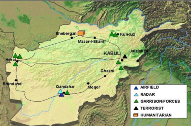 Afghanistan (Operation Enduring Freedom) October 2001