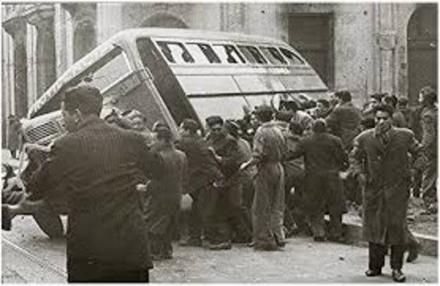 Paro general 1 May 1957