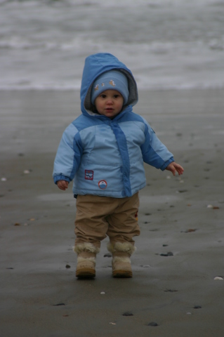 My first time walking!