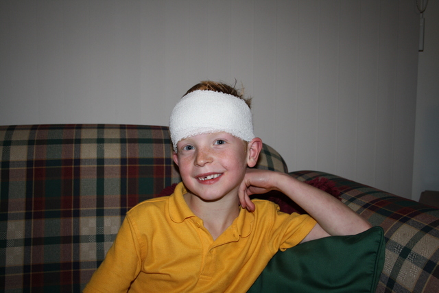 I got stichers in my head