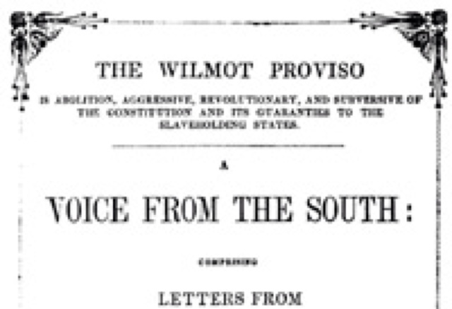 Wilmot Proviso