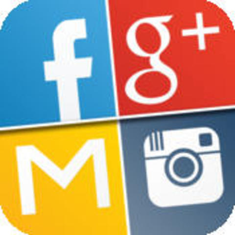 aparece Facebook, Gmail, Flickr y Vimeo.