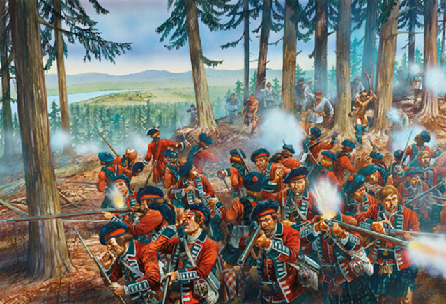 Indians defeated at Fallen Timbers