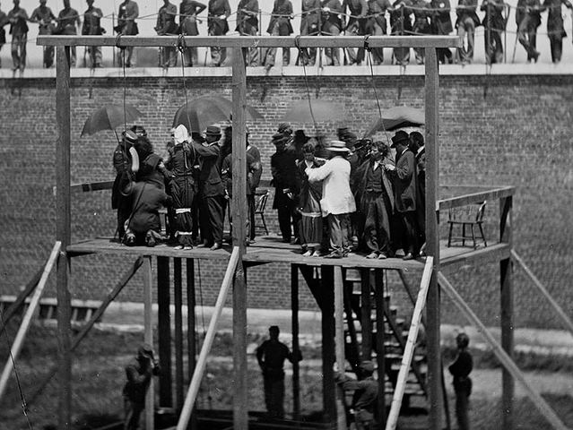 Execution day of four conspirators