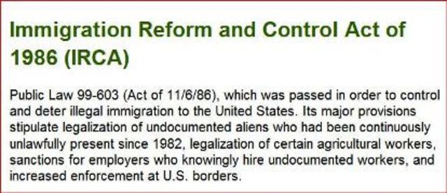 Immigration Reform and Control Act