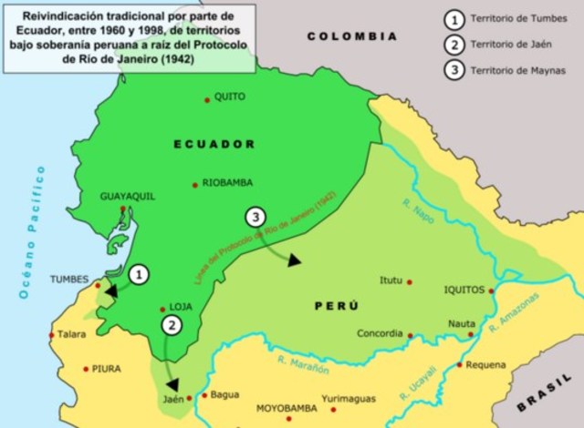 Se firma el protocolo de Río de Janeiro.