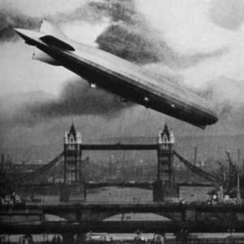 The first Zeppelin raid on Britain took place