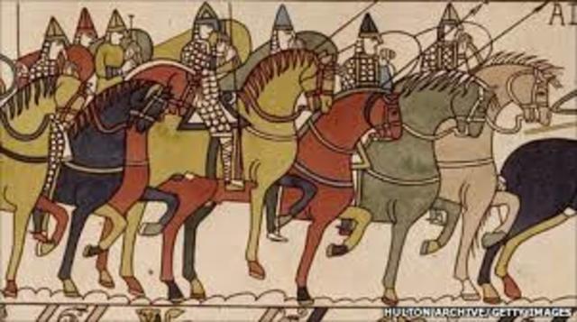 Angles and Saxons invade