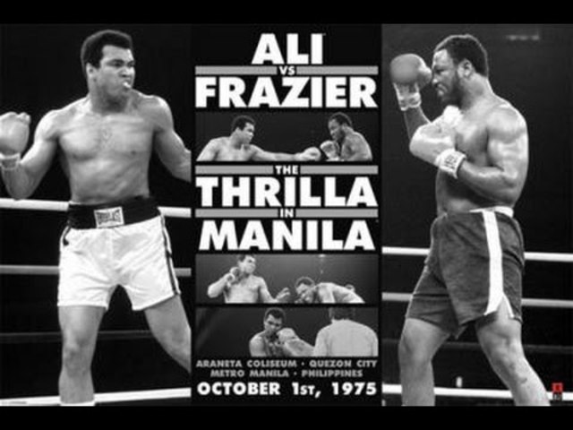 Muhammad Ali vs Joe Frazier final fight