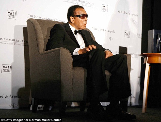 Muhammad Ali is diagonsed with Parkinson disease