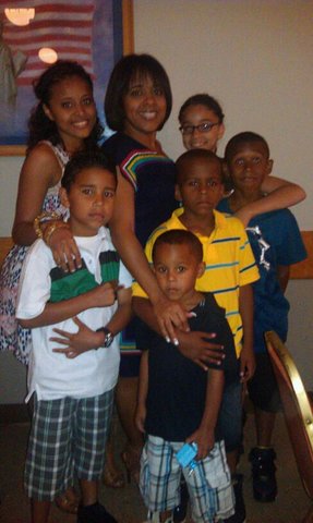 Viaje a visitar a mi familia en Estados Unidos.