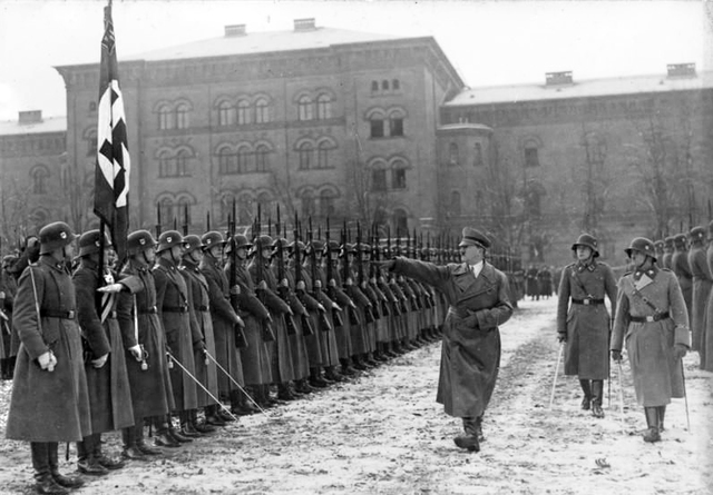 Hitler forms the elite unit Schutzstaffel.