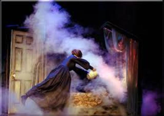 There is a fire in Mr. Rochester's room