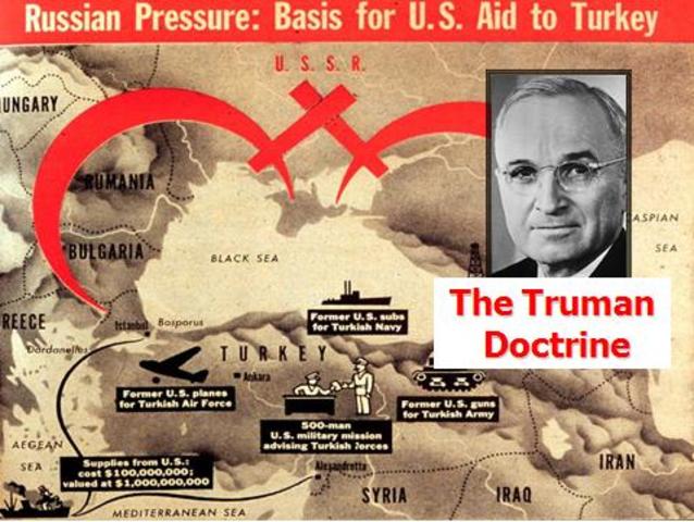 President Truman establishes Truman Doctrine