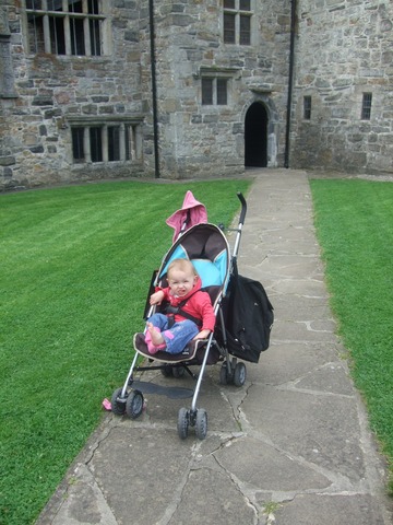 We visited a castle.