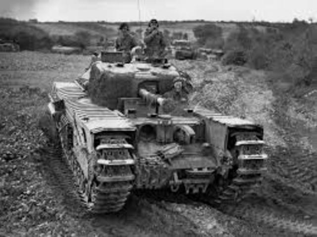 Germans cross the River Dnieper in the Ukraine