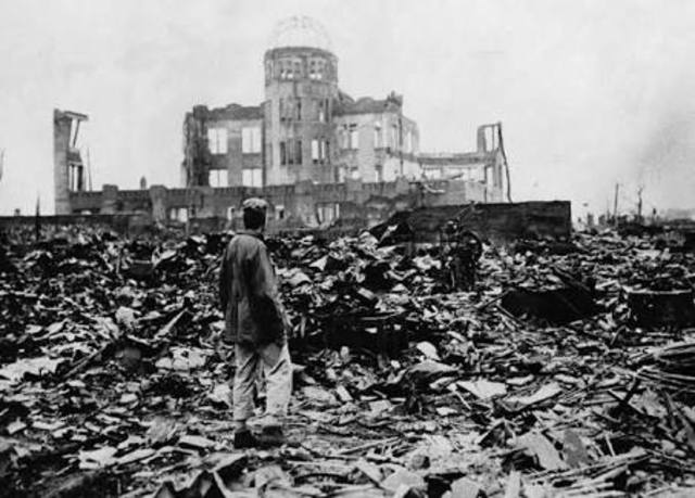 Primer bombardeo atómico sobre Japón