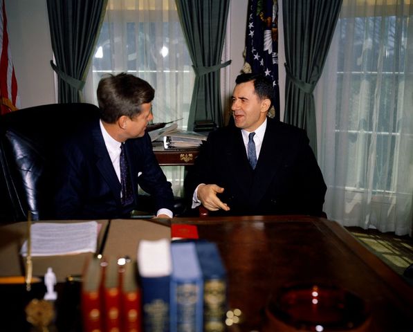 Jfk gets a Visit From  Gromyko.