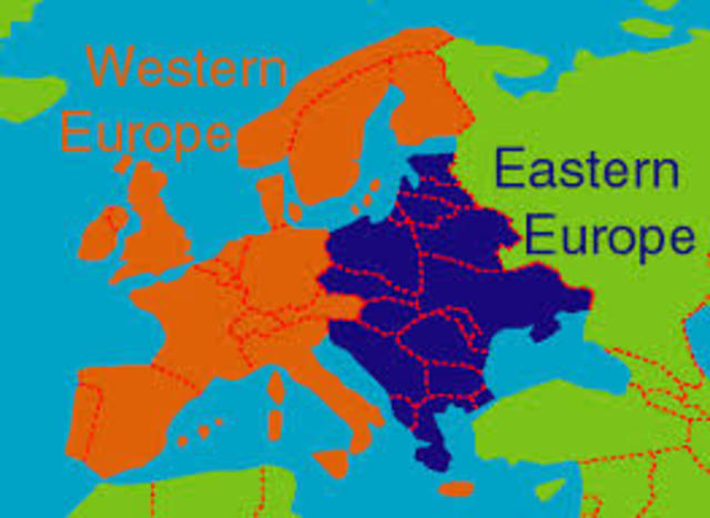 Dividing eastern europe