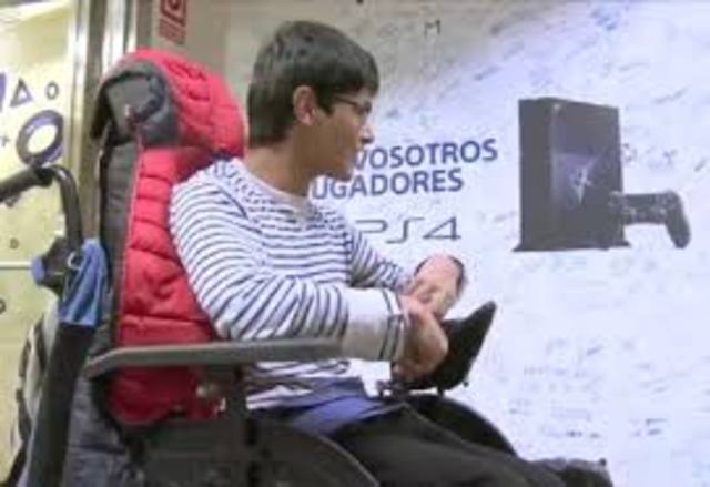 Arcade Land: Nuevo videojuego para personas con paraliss cerebral.España.