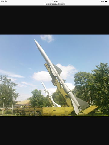 Photos are taken of long range Soviet missiles