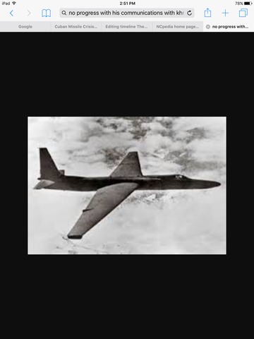 Kennedy orders increased flights over to Cuba.