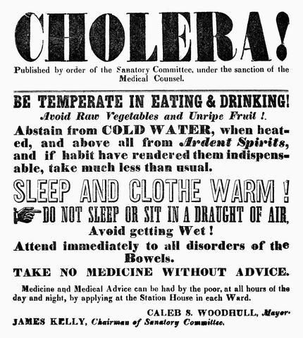 First Written Cholera Report was Made