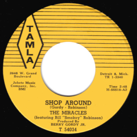 The Miacles' Frist National Hit