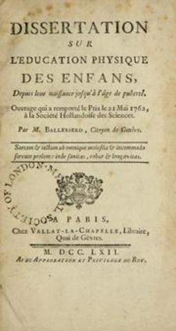 1762 - Surgimento da Puerricultura