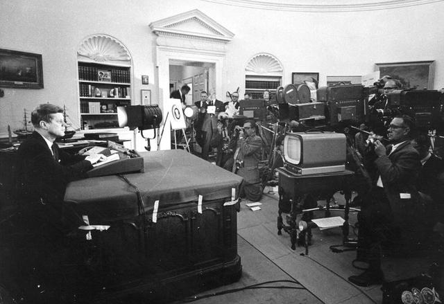 Day 7: Kennedy Adresses Public