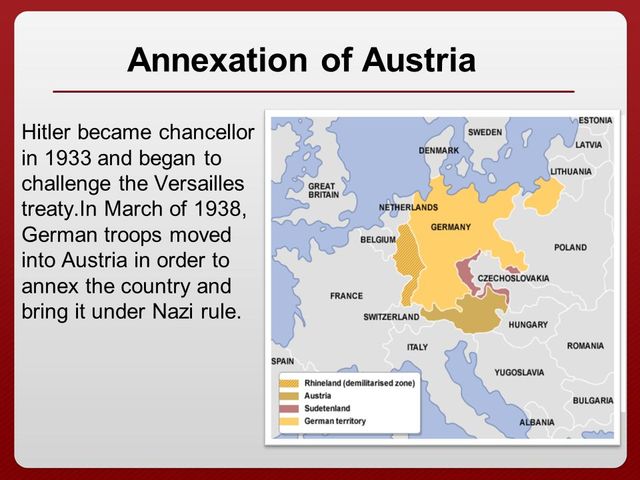 Germany annexes astruia