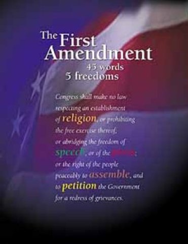 The First Amendment
