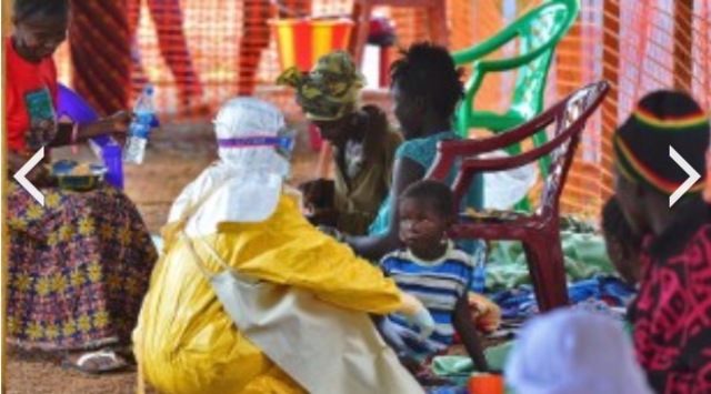 Vaccine given out in Guinea