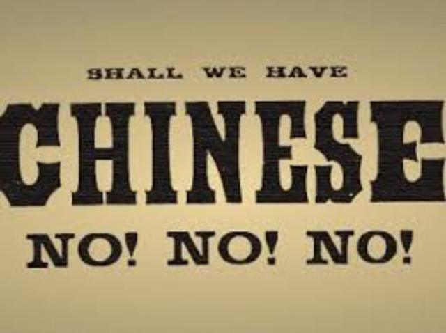 chinese exclusion act