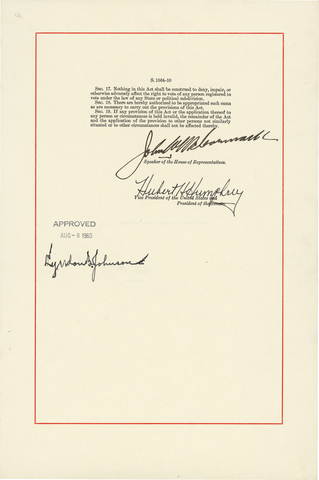 civil rights act of 1965