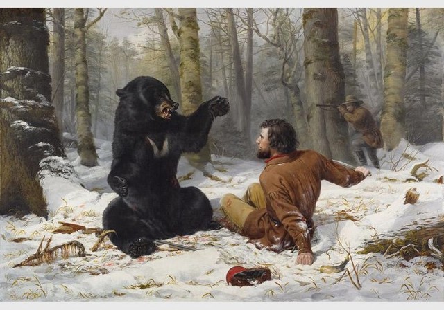 "Tight Fix- Bear Hunting, Early Winter